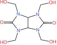 tetrametilol acetilendiurea cas 5395 50 6